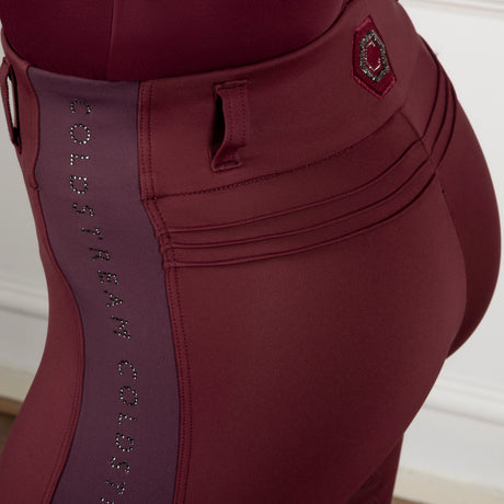 Coldstream Next Generation Cairncross Riding Tights #colour_windsor-wine