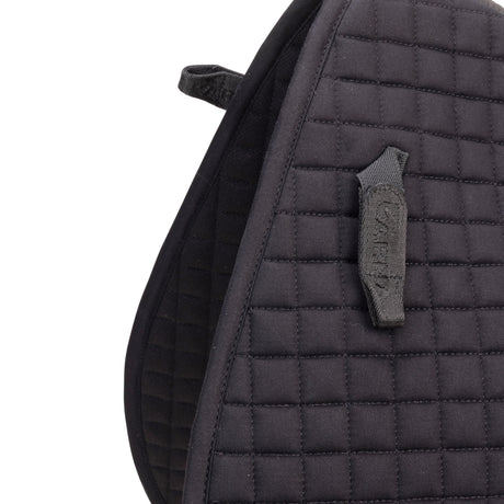 Shires ARMA Deluxe Cotton Saddlecloth #colour_black