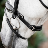 Horseware Ireland Diamante Flash Bridle #colour_black-black