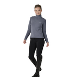 Weatherbeeta Ladies Copper 1/2 Zip Long Sleeve Mid-Layer #colour_slate-blue