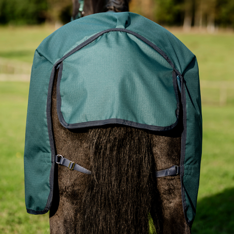 Horseware Ireland Amigo Ripstop 900 50g #colour_dynasty-green-navy-silver