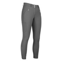 HKM Women's Silicone Full Seat Riding Breeches -Lia High Waist- #colour_grey