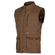 Baleno Thames Mens Stylish Quilted Bodywarmer #colour_earth-brown