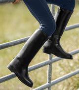 E.L.T Ladies Comfort Standard/Wide Riding Boots #colour_black