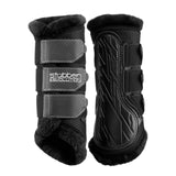 Stubben Airflow Fleece Lined Brushing Boots #colour_black