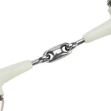 Shires EquiKind Softie Flat Ring Eggbutt Peanut Link