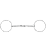 Waldhausen Lock Up Double Jointed Stainless Steel Snaffle Bit