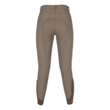 HKM Ladies Silicone Full Seat Riding Breeches -Amalfi- #colour_taupe