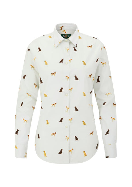 Alan Paine Ladies Lawen Printed Shirt