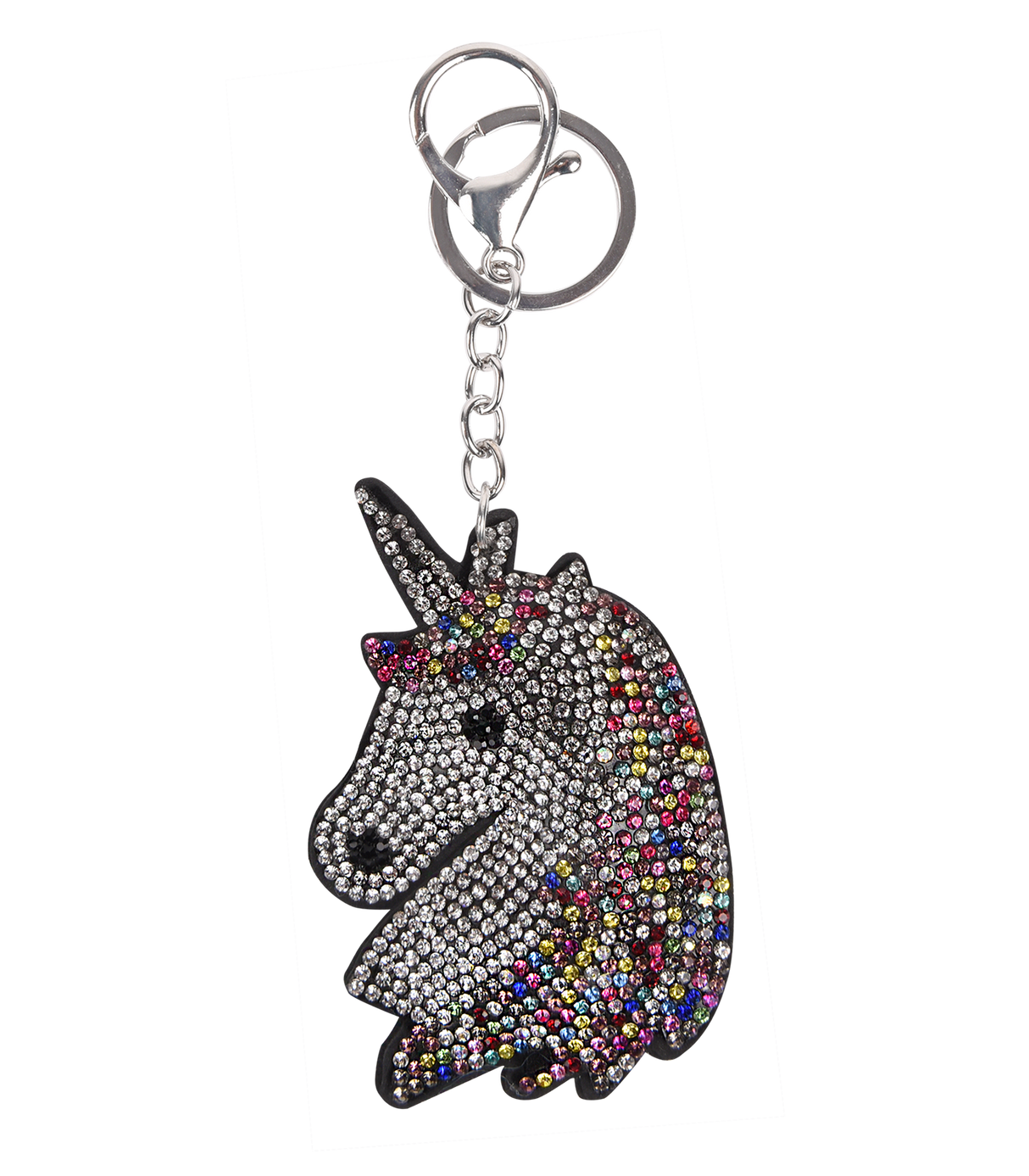 Waldhausen Unicorn Head Key Ring #colour_multicoloured