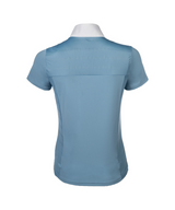 HKM Women's Short Sleeve Competition Shirt -Virginia- #colour_ice-blue