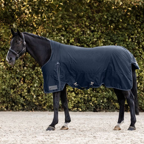 Waldhausen Arctic High Neck 100g Turnout Rug #colour_night-blue