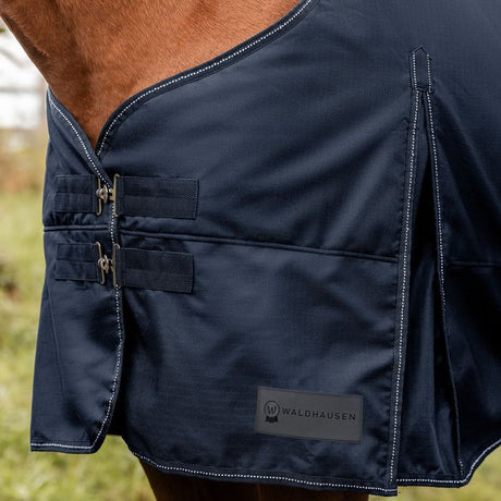 Waldhausen Nordic 50g Turnout Rug #colour_night-blue