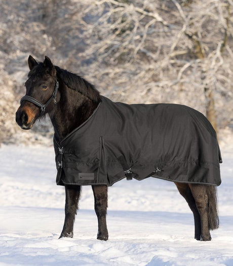 Waldhausen Nordic 100g Turnout Rug #colour_black