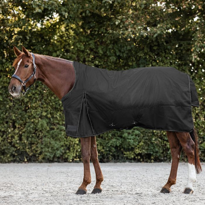 Waldhausen Nordic High Neck Light Turnout Rug #colour_black