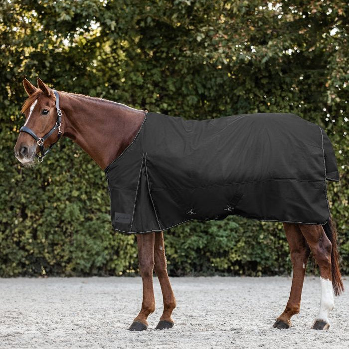 Waldhausen Nordic Fleece Turnout Rug #colour_black