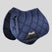 Montar Flow Logo Quilted Jump Saddle Pad #colour_navy