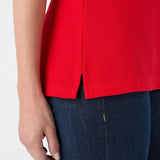 Musto Women's Essential Pique Polo Shirt #colour_true-red