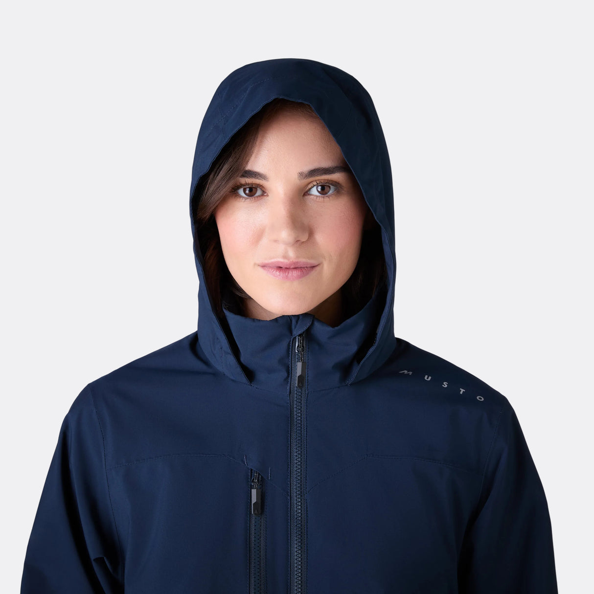 Musto Women's Evo Waterproof Crew Jacket #colour_navy