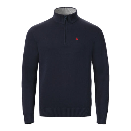 Musto Men's Original 1/4 Zip Neck Knit #colour_navy
