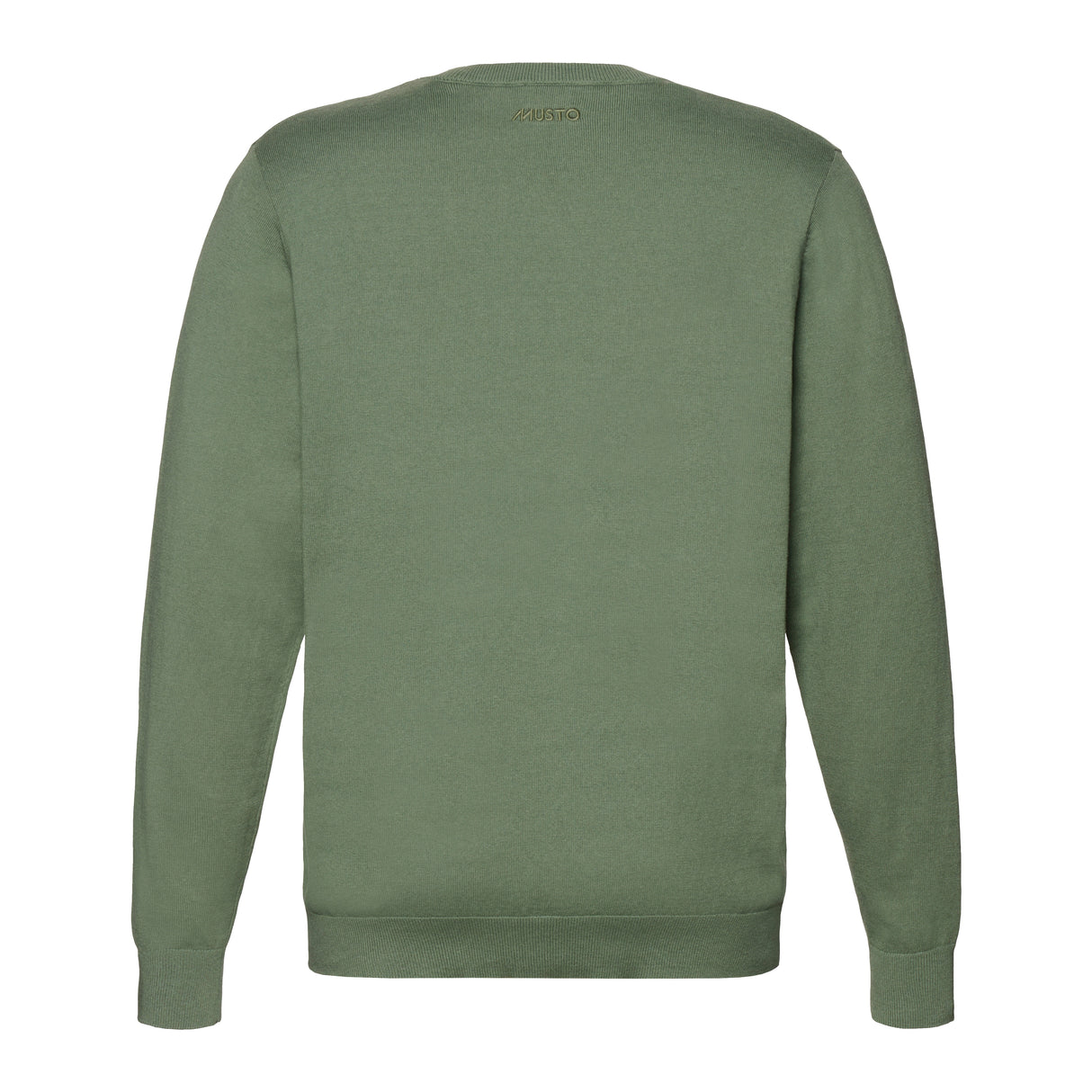 Musto Men's Original Lite Crew Knit #colour_green