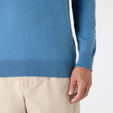 Musto Men's Original Lite Crew Knit #colour_blue