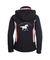 HKM Children's Softshell Jacket -Polly- #colour_black