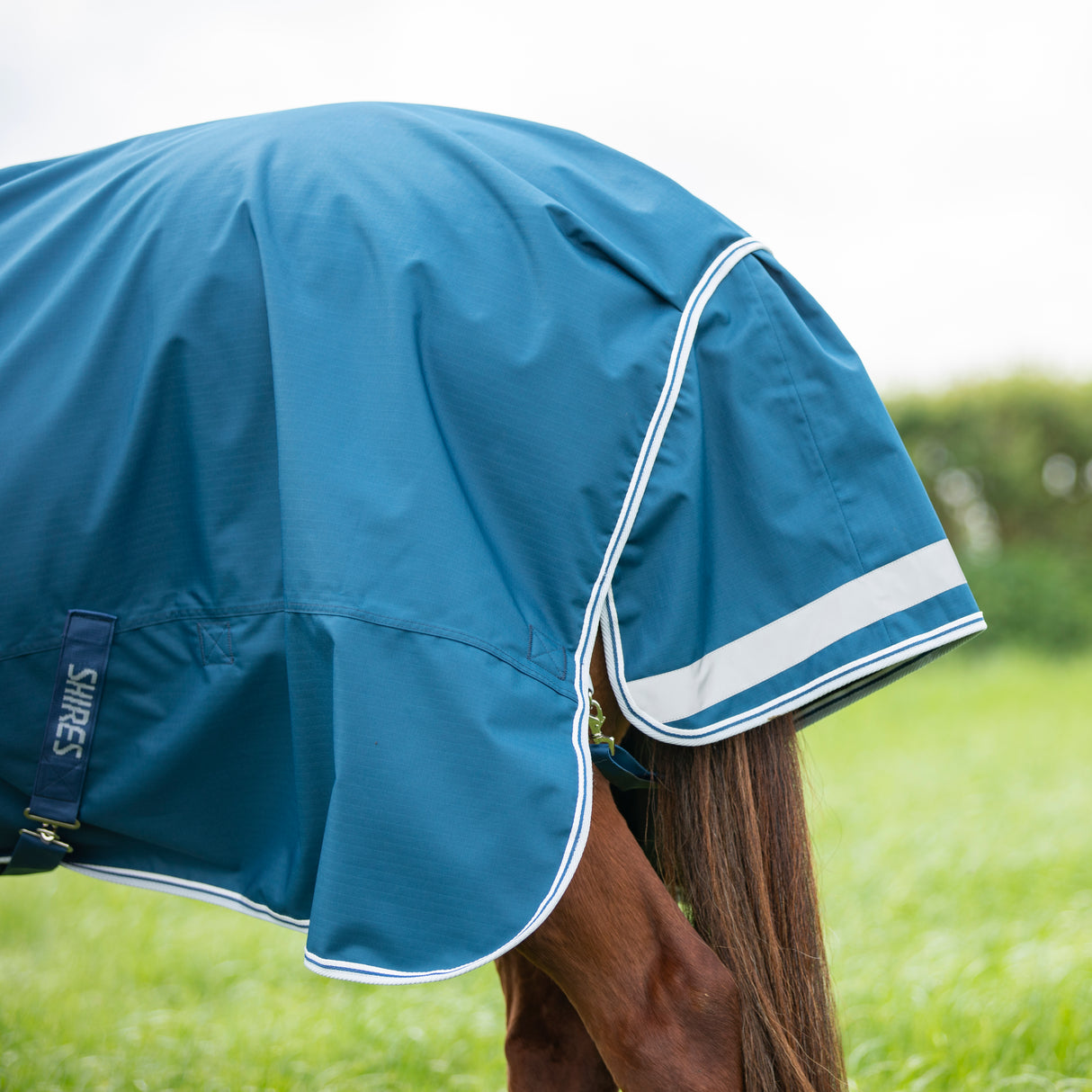 Shires Highlander Original 50 Combo Turnout Rug #colour_ocean