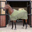 Shires Tempest Original Fleece/Mesh Cooler Rug #colour_khaki