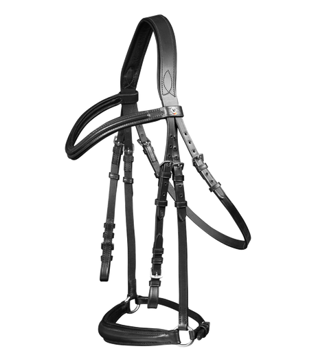 Waldhausen X-Line Standard Bridle Hannover #colour_black