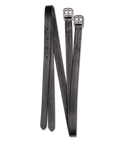 Waldhausen X-Line 25mm Stirrup Leathers #colour_black