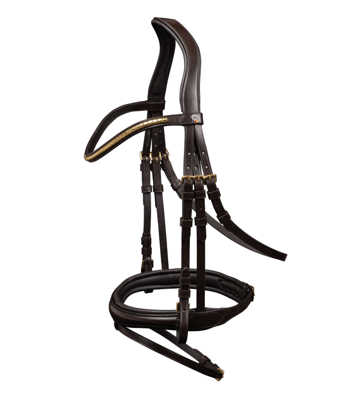 Waldhausen X-Line Bridle Clincher #colour_brown