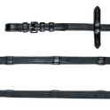 Waldhausen X-Line Rubber-Leather Reins #colour_black