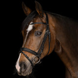 Waldhausen Charmbit X-Line Bridle #colour_black