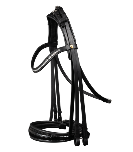 Waldhausen S-Line Double Bridle Magic #colour_black