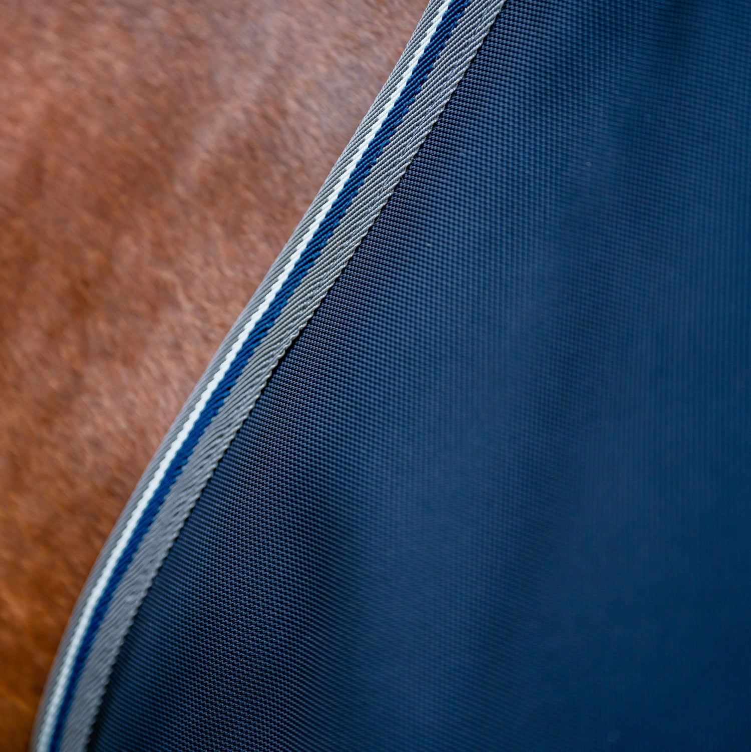 Horseware Ireland Rambo Supreme 1680D Turnout Vari-Layer 250g #colour_navy-thunderstorm-grey-silver