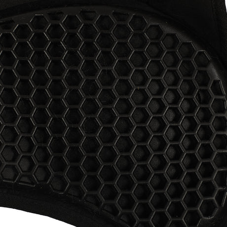Acavallo Pad SP WFS Suede Rear Sheepskin Hexagonal Gel Flat #colour_black-natural