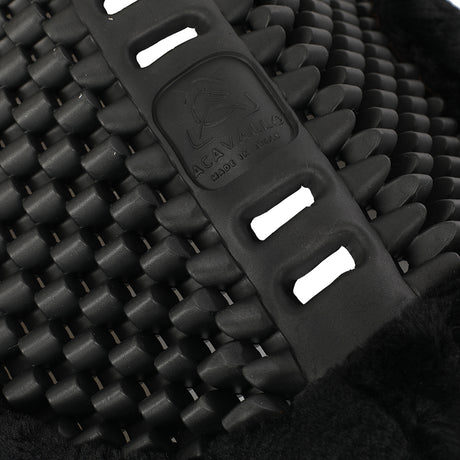 Acavallo Pad Piuma-FS Respira-FS Cut-Out Eva Rear Riser #colour_black