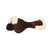 Acavallo Pad MF-S JCCS-S CW-CS Suede Cut-Out Sheepskin Flat #colour_brown-natural