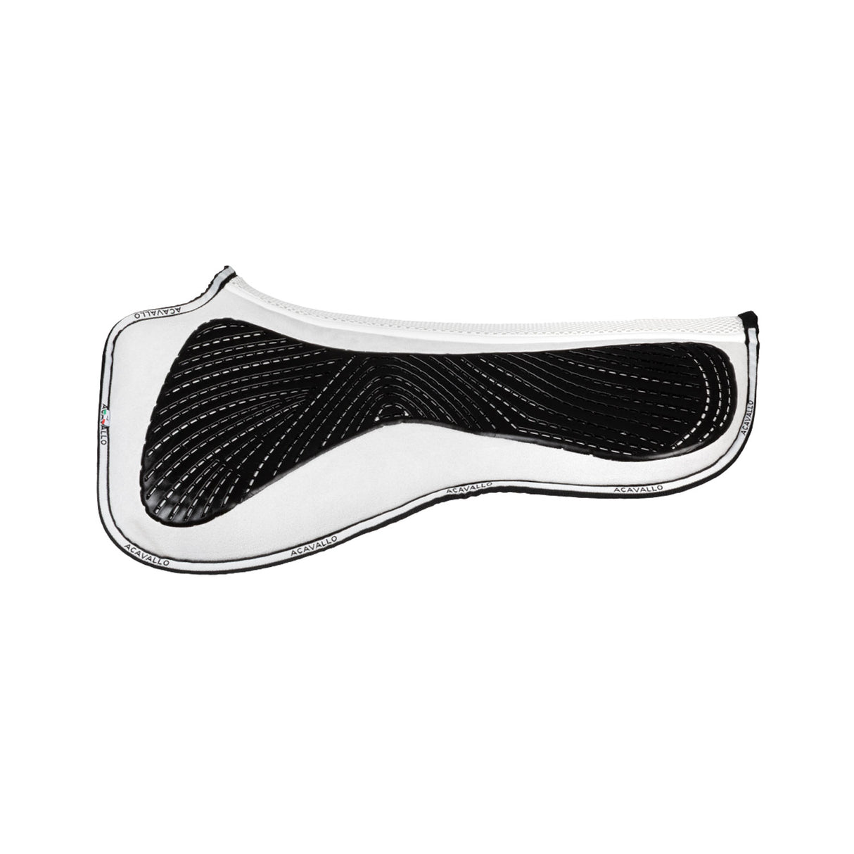 Acavallo Pad Mf Ds Sw-3Ds Suede Gel Grip Flat #colour_white