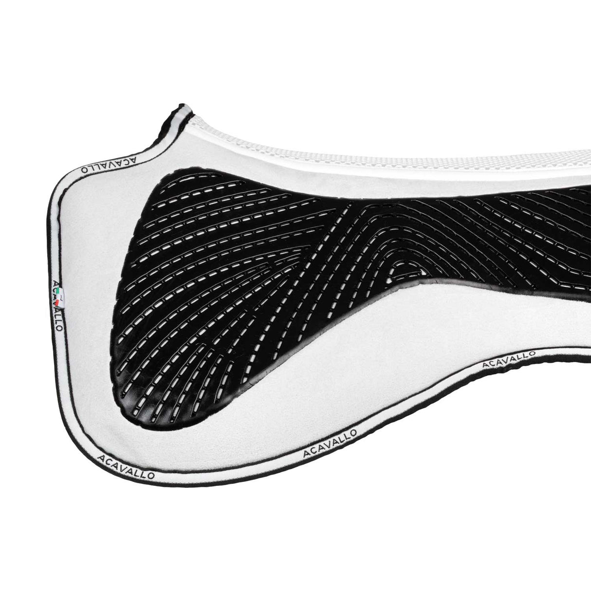 Acavallo Pad Mf Ds Sw-3Ds Suede Gel Grip Flat #colour_white