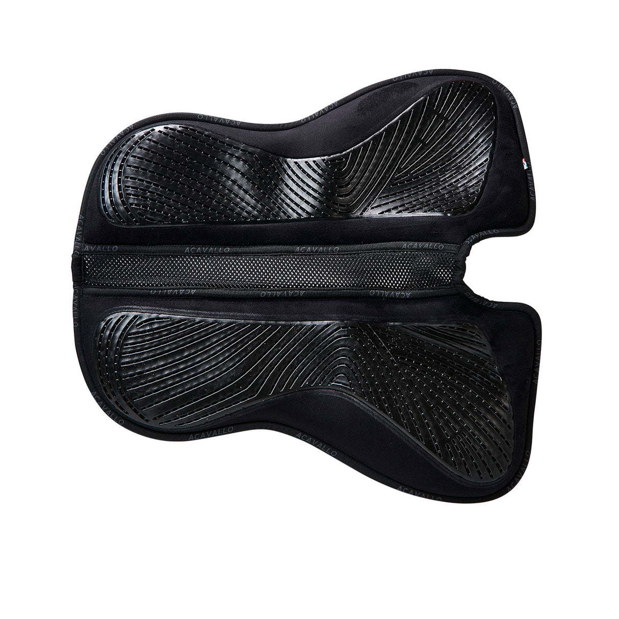 Acavallo Pad Mf Ds Sw-3Ds Suede Gel Grip Flat #colour_black