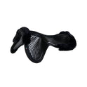 Acavallo Pad SP JCCS CW-CS Suede Cut-Out Sheepskin Twin Sided Gel Flat #colour_black-black