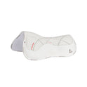Acavallo Pad MF HPS CW-CS Suede AC Grip Flat #colour_white-silver