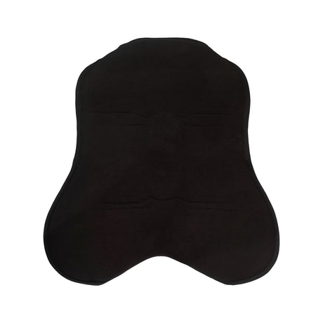 Acavallo Ortho-Pubis Seat Saver Jumping Classic Gel-In Dri-Lex 20mm #colour_black
