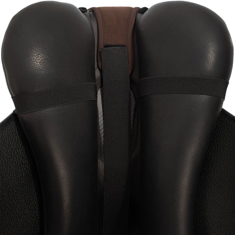 Acavallo Ortho-Coccyx Seat Saver Dressage Classic Gel-In Dri-Lex 20mm #colour_brown