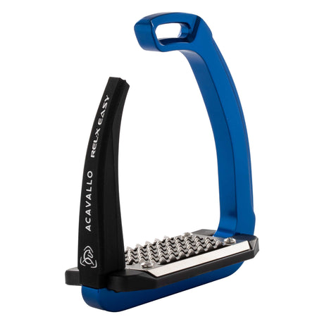 Acavallo Rel-X Easy Stirrups #colour_blue