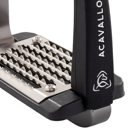 Acavallo Rel-X Easy Stirrups #colour_titanium
