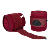 Elasticated exercise bandages fleece