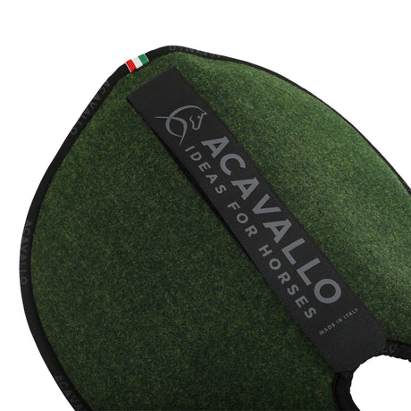 Pad Piuma WFS Pocket Double Felt Front & Rear Riser #colour_green